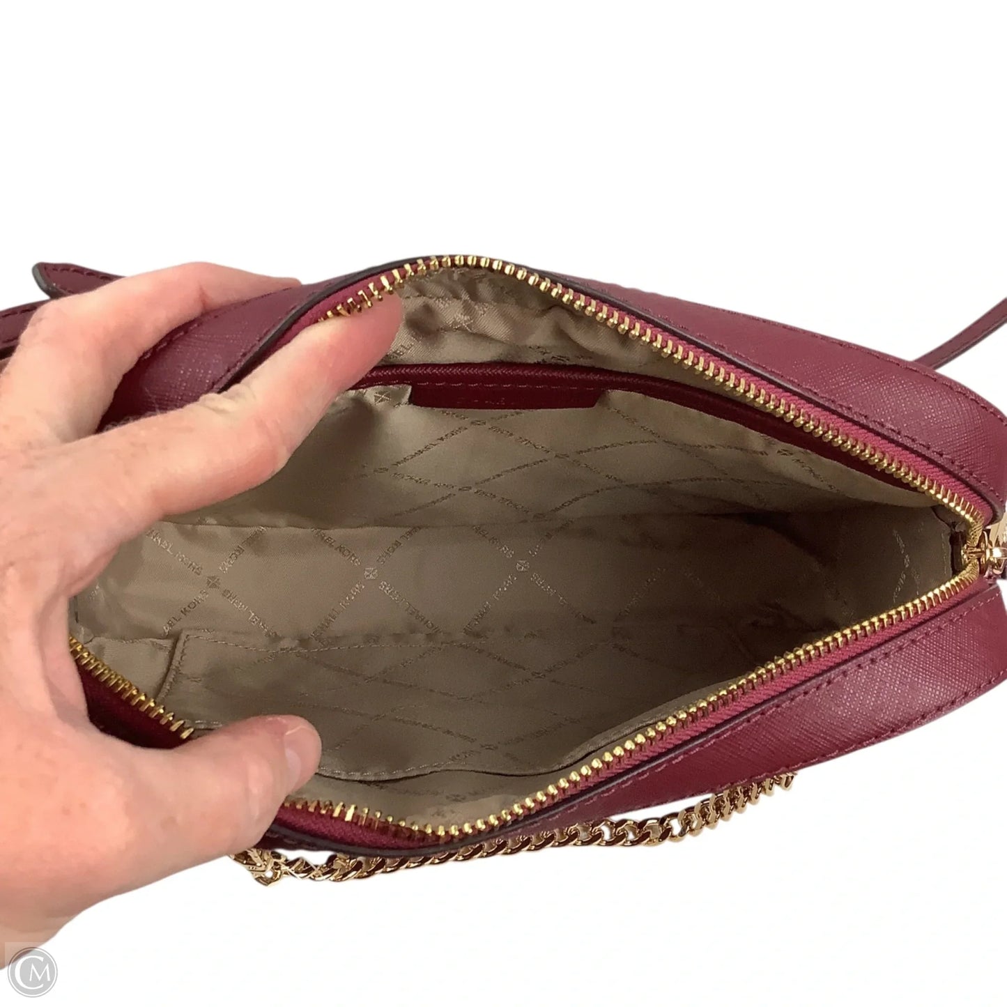 Crossbody Designer By Michael Kors, Size: Small