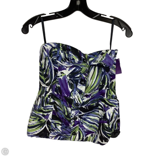 Top Sleeveless By Banana Republic In Multi-colored, Size: 4