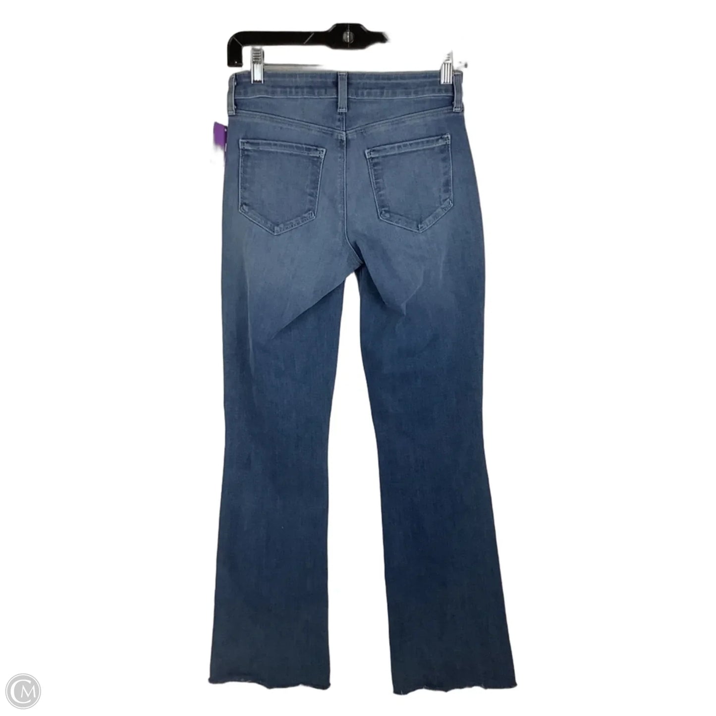Jeans Straight By L Agence In Blue Denim, Size: 24