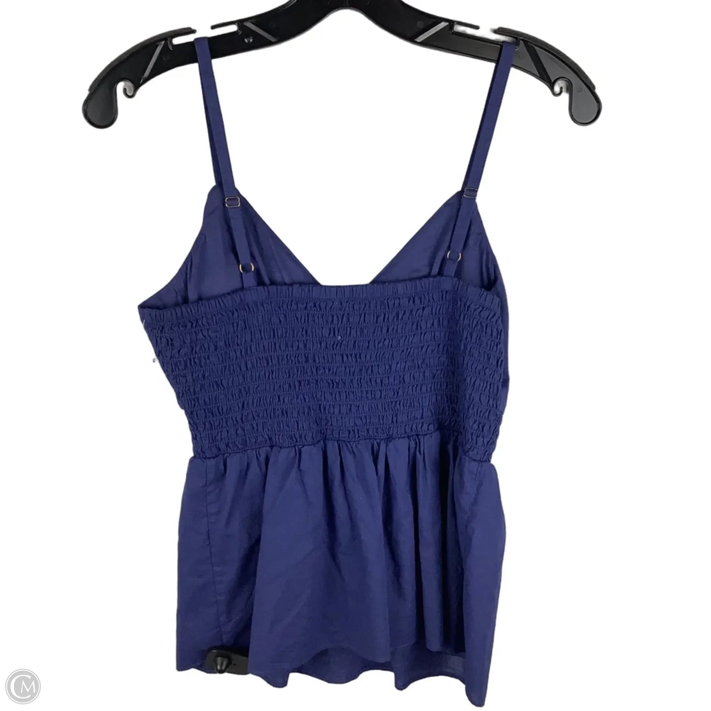 Top Sleeveless Designer By Lilly Pulitzer In Navy, Size: 0