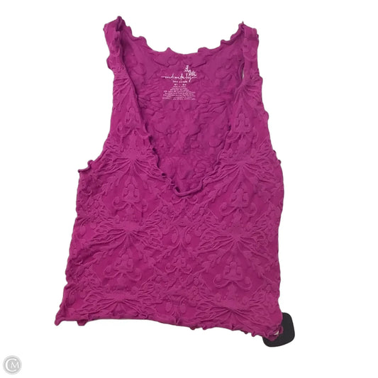 Top Sleeveless By Free People In Purple, Size: M