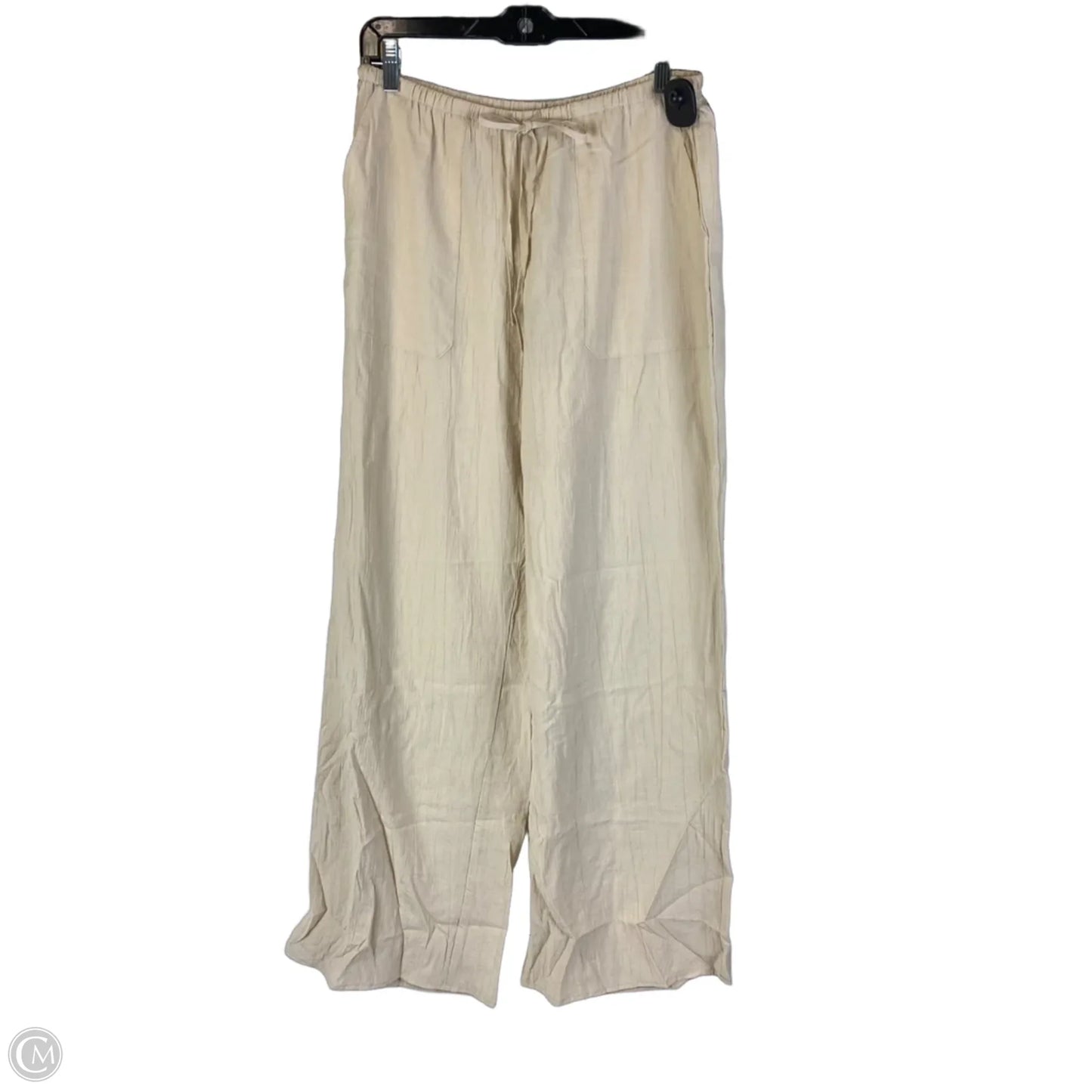 Pants Lounge By Zara In Cream, Size: M