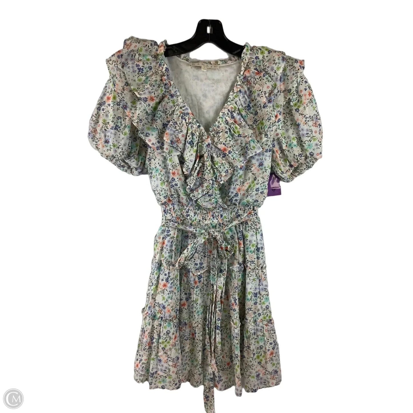Dress Party Short By Karlie In Floral Print, Size: M