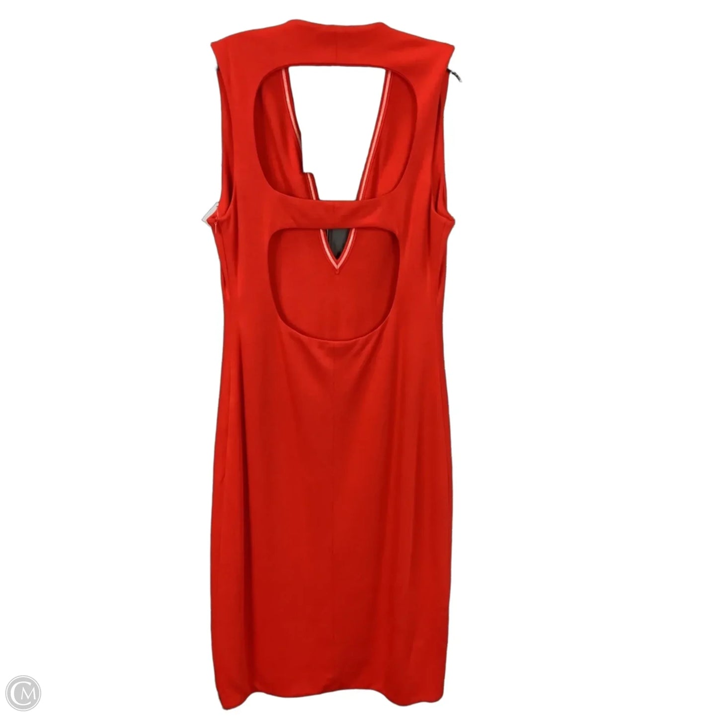 Dress Party Long By Clothes Mentor In Red, Size: L