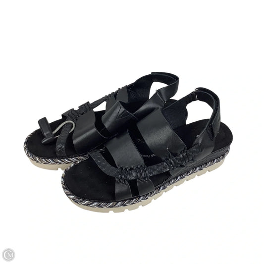 Sandals Heels Platform By Jambu In Black, Size: 8