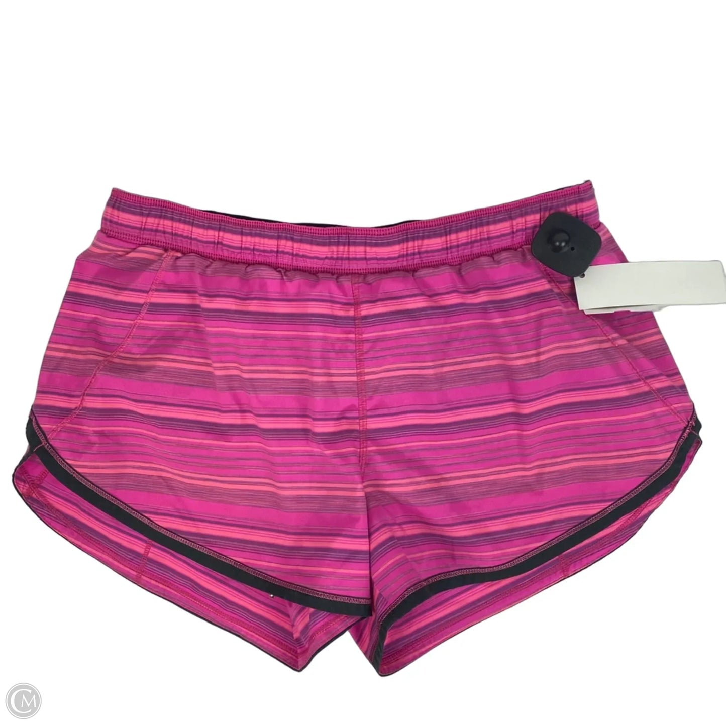 Athletic Shorts By Lululemon In Pink, Size: 8