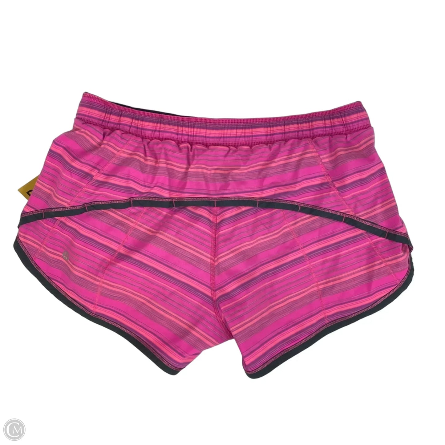 Athletic Shorts By Lululemon In Pink, Size: 8
