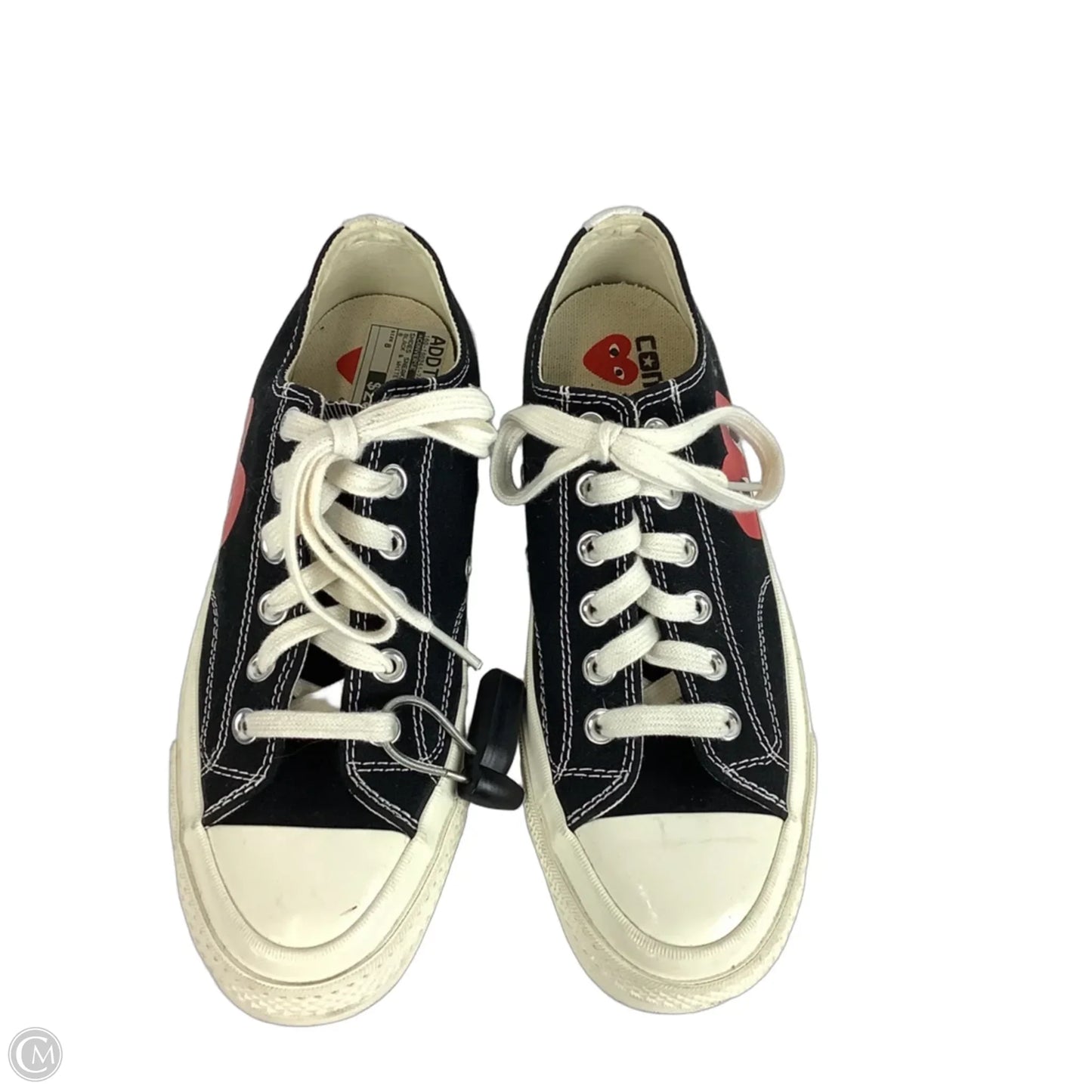 Shoes Sneakers By Converse In Black & White, Size: 8