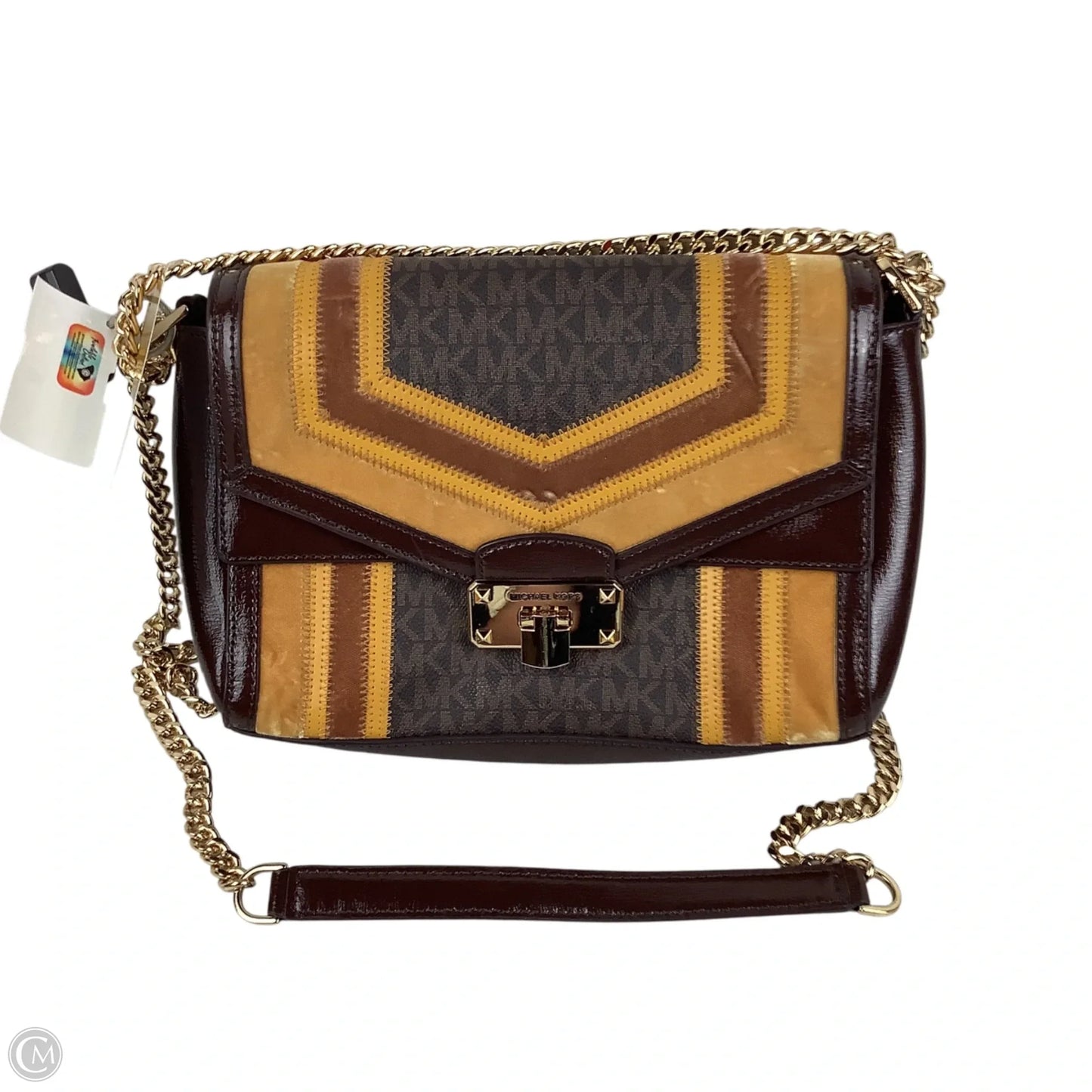 Crossbody Designer By Michael Kors, Size: Medium