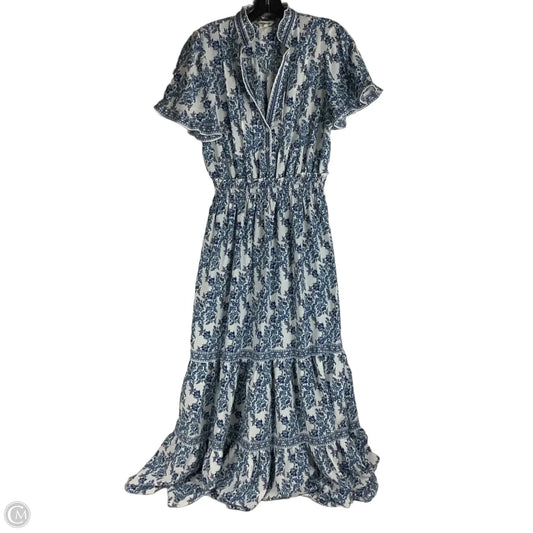 Dress Party Long By Max Studio In Blue, Size: M