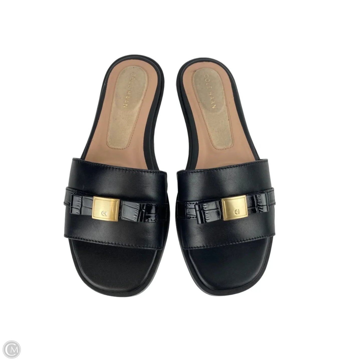 Sandals Flats By Cole-haan In Black, Size: 5.5