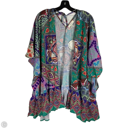 Kimono By Umgee In Multi-colored, Size: Xl/1XL