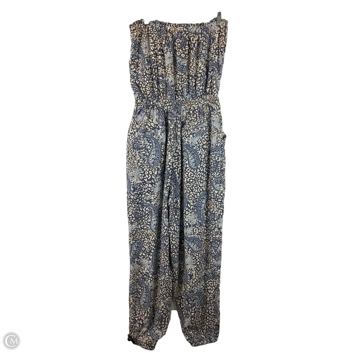 Jumpsuit By Indigo Rose In Blue & Brown, Size: S