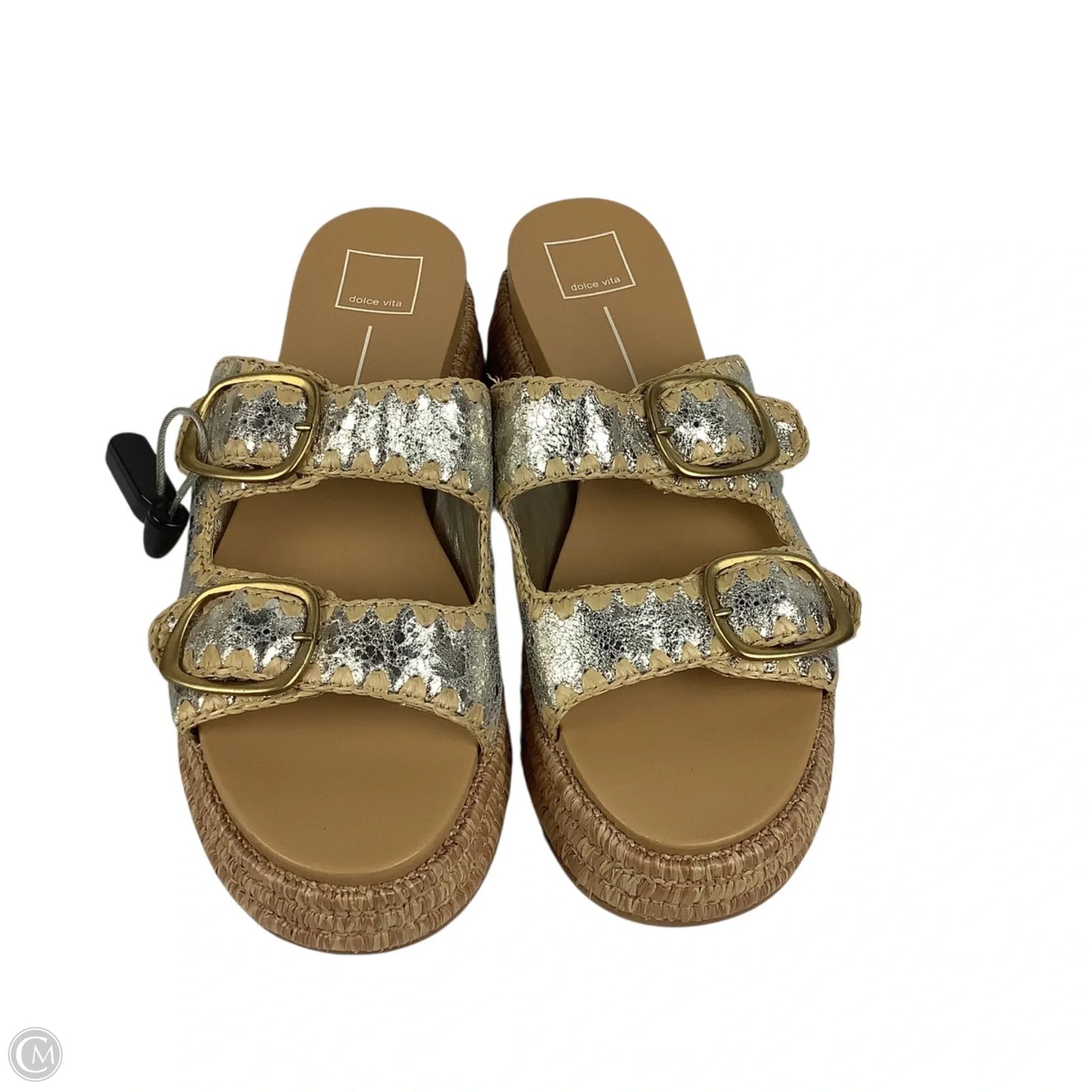Sandals Heels Platform By Dolce Vita In Tan, Size: 11