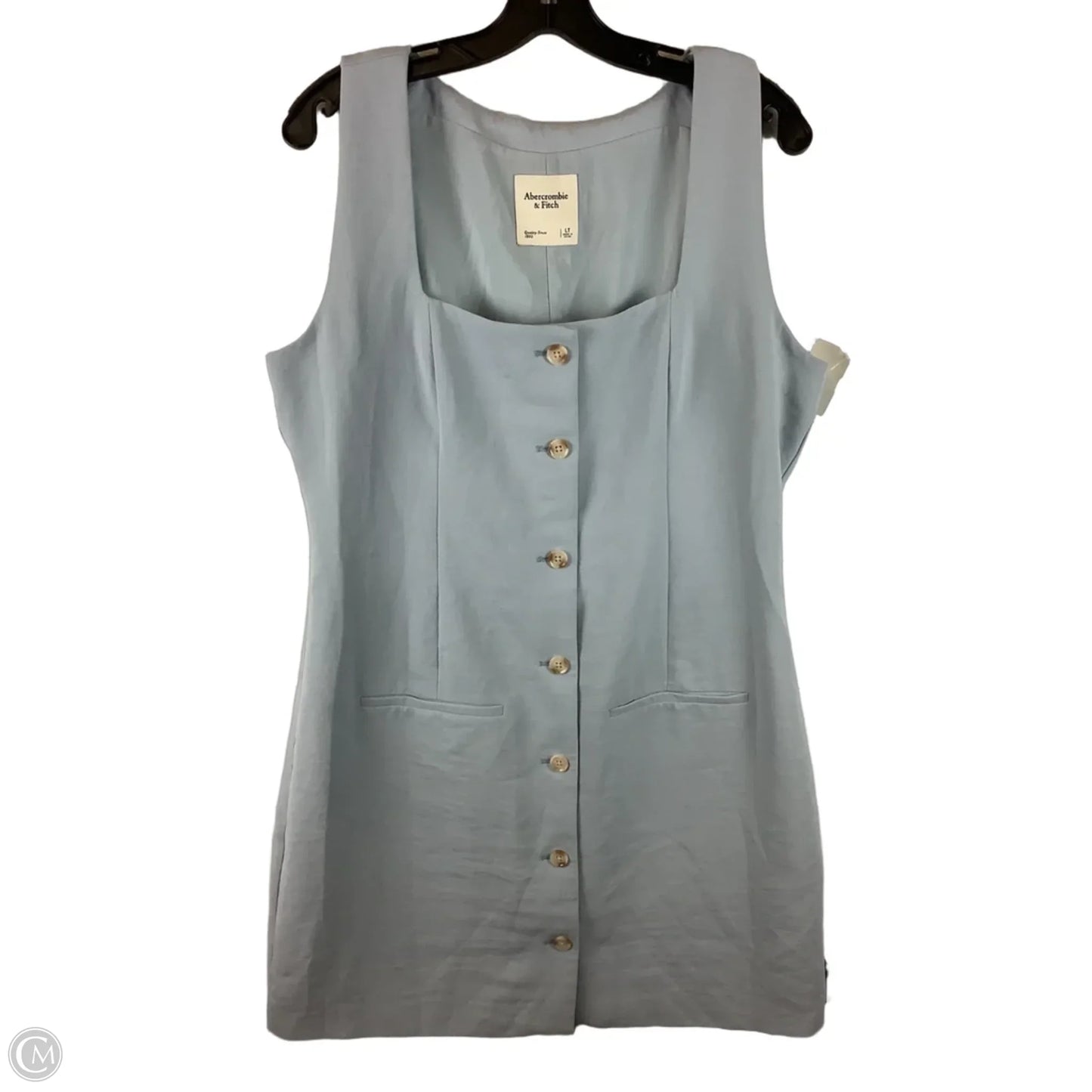 Dress Work By Abercrombie And Fitch In Blue, Size: L