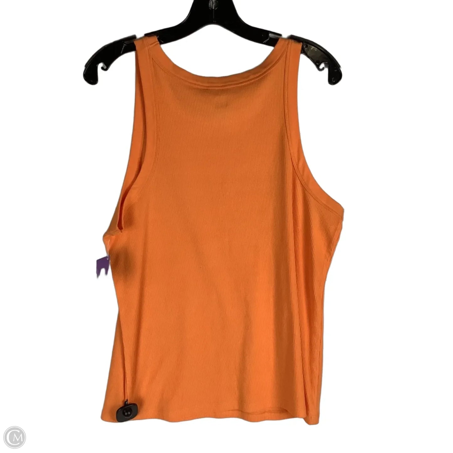 Top Sleeveless Basic By Gap In Orange, Size: Xl