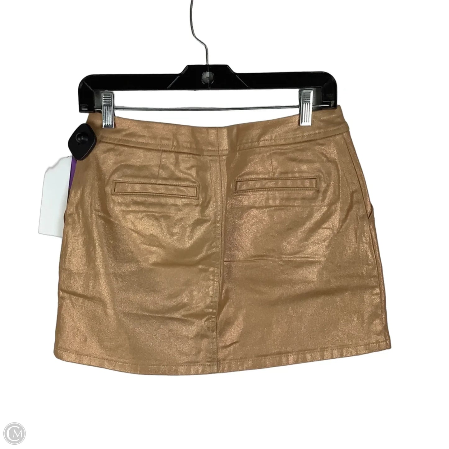 Skirt Designer By Lilly Pulitzer In Gold, Size: 0