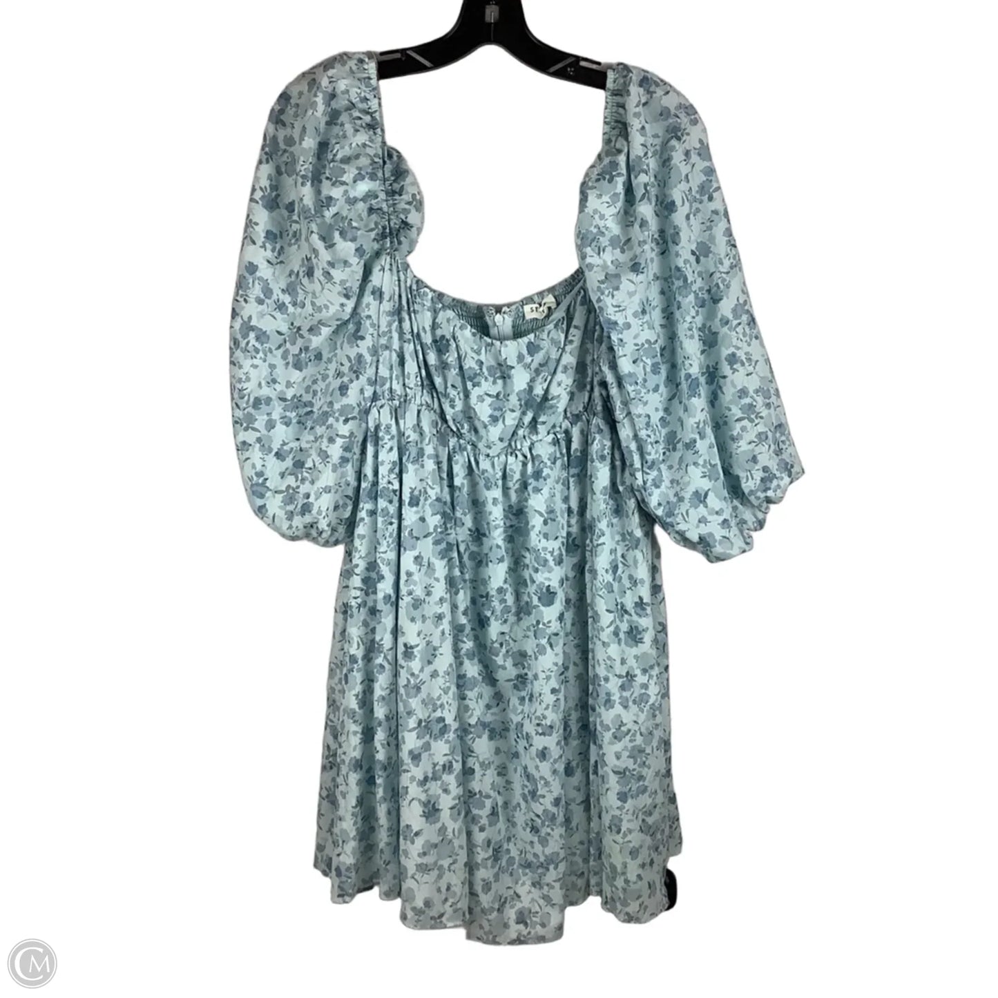 Dress Casual Short By Storia In Blue, Size: L