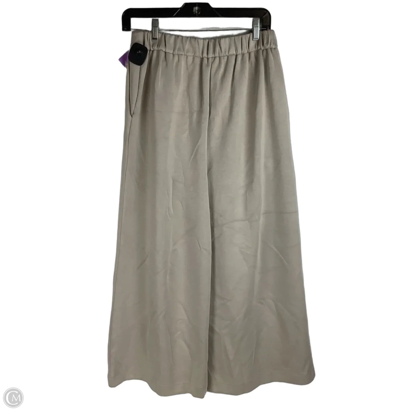 Pants Wide Leg By Cmc In Taupe, Size: M