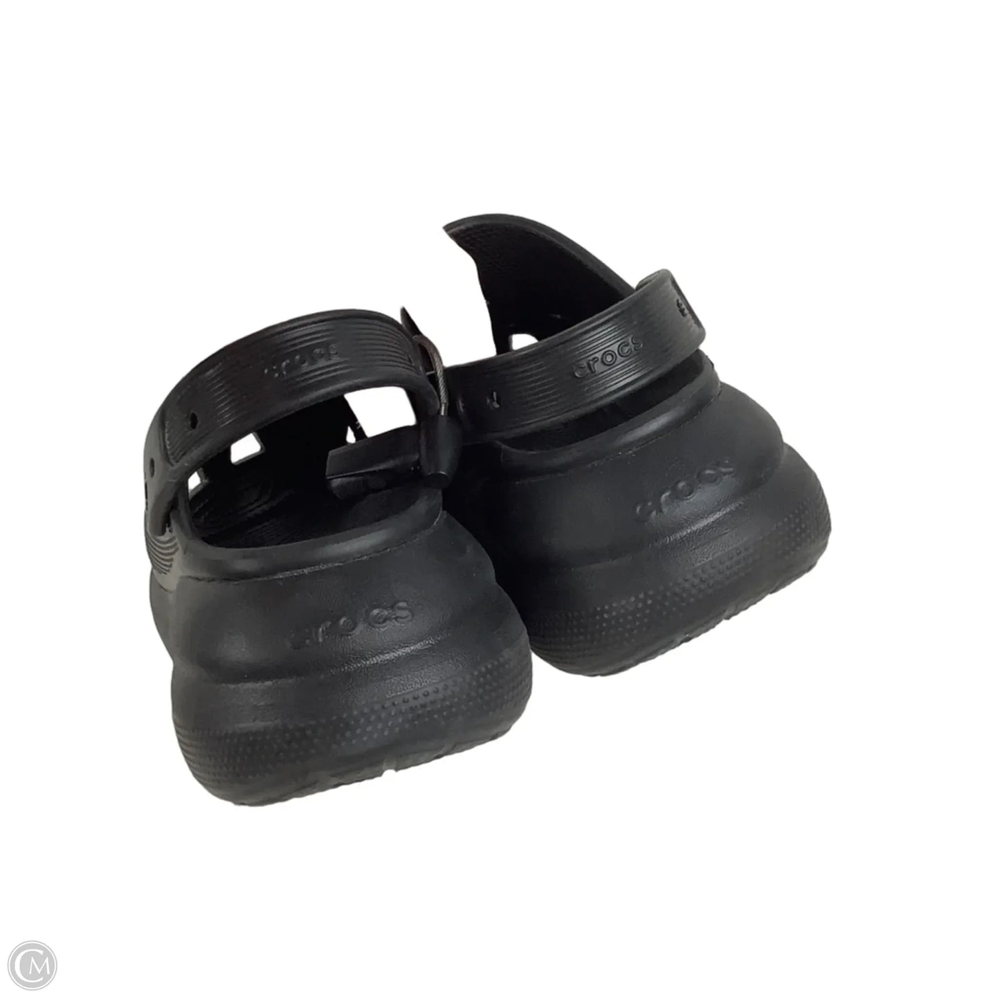 Sandals Sport By Crocs In Black, Size: 8