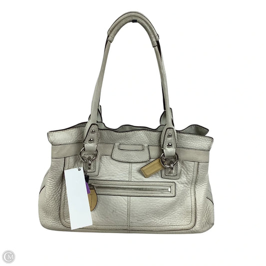Handbag Designer By Coach, Size: Medium
