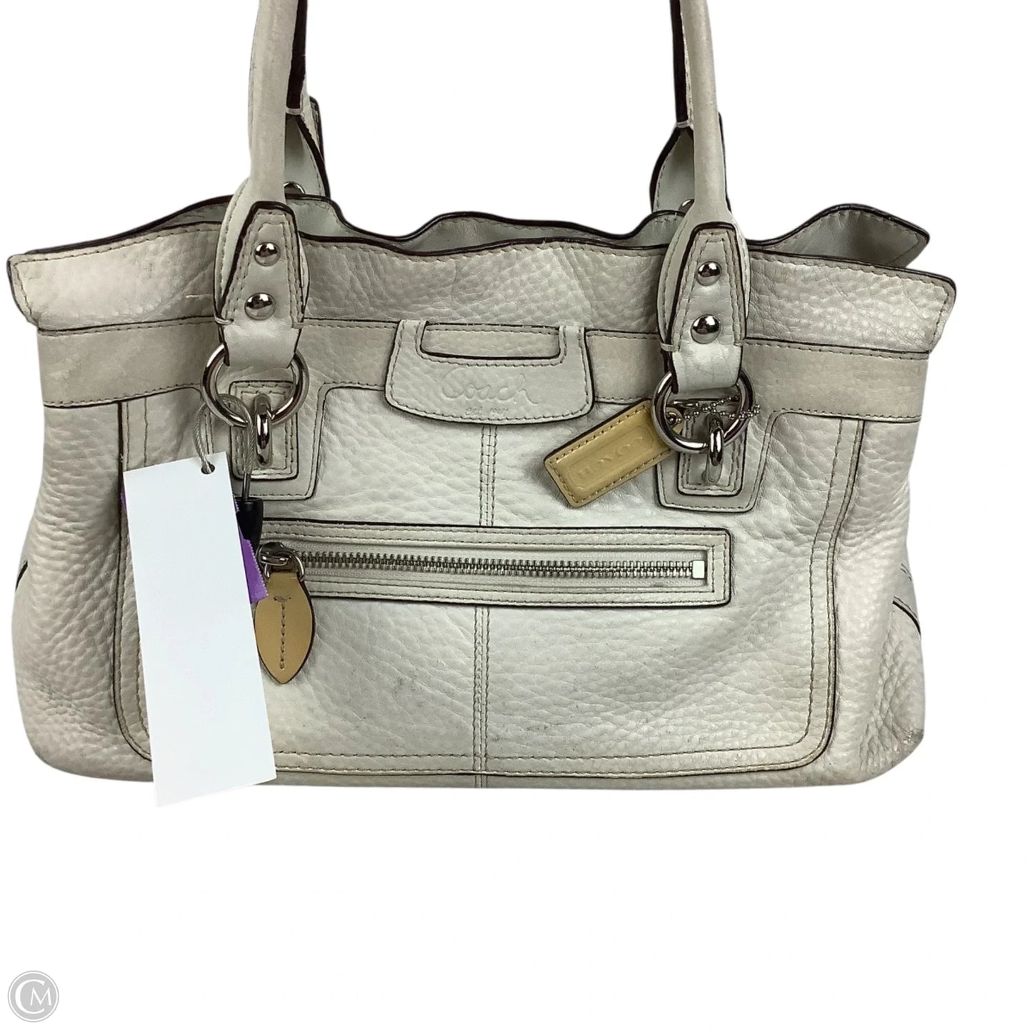 Handbag Designer By Coach, Size: Medium