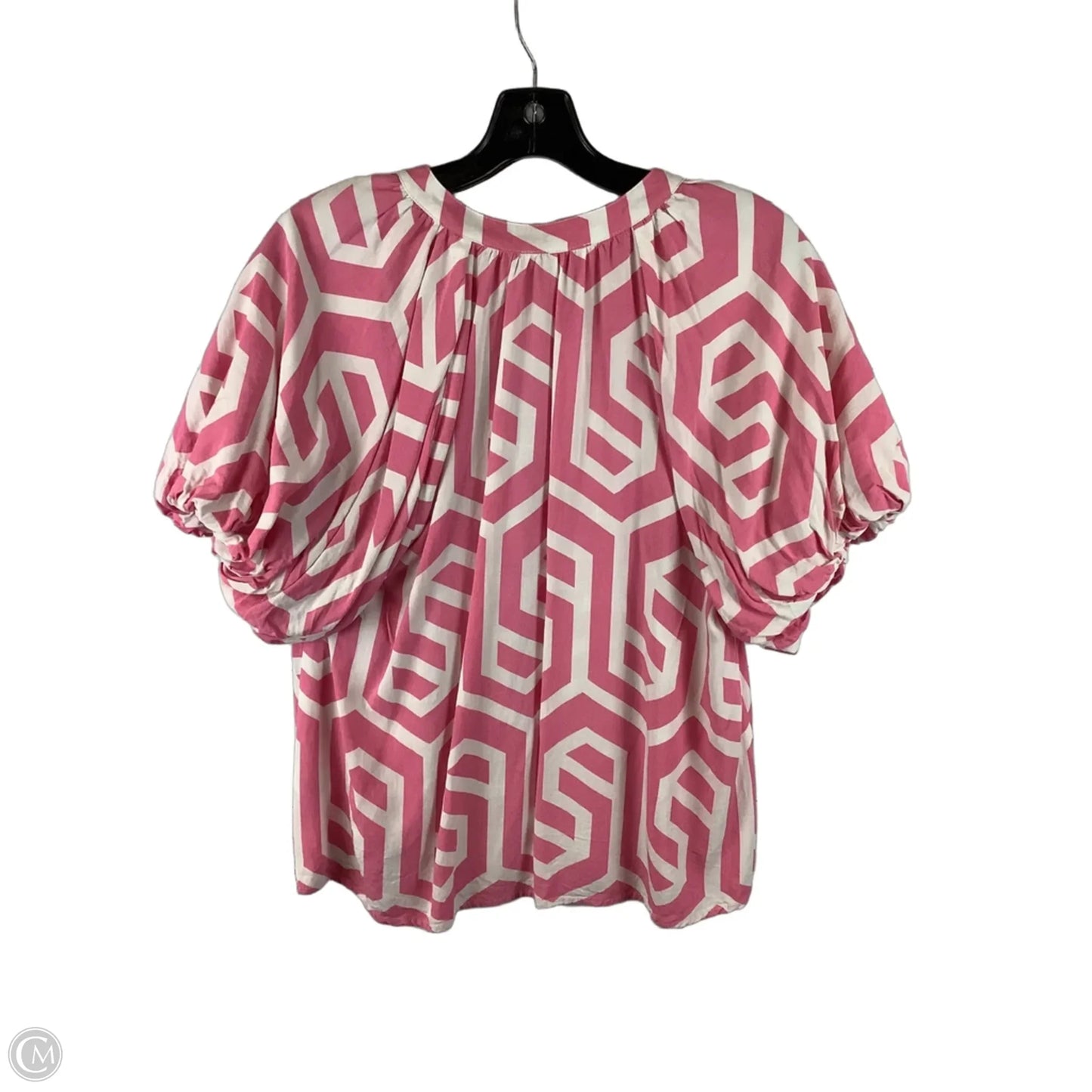 Top Short Sleeve By Clothes Mentor In Pink, Size: M