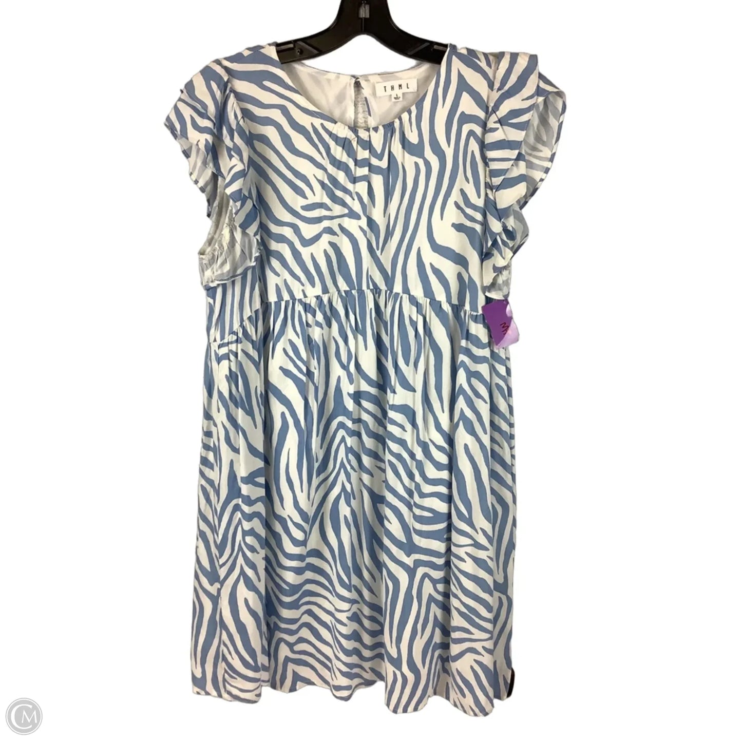 Dress Casual Short By Thml In Blue, Size: L