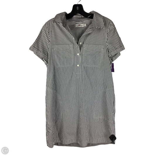 Dress Casual Midi By Vineyard Vines In Striped Pattern, Size: 8