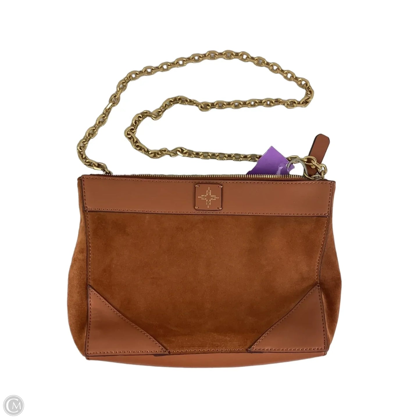 Crossbody Leather By Cmc, Size: Medium