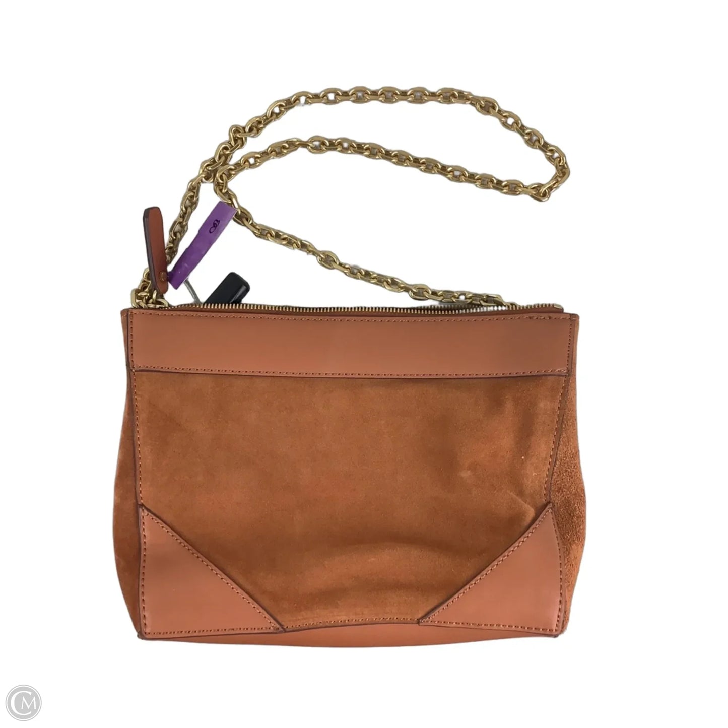 Crossbody Leather By Cmc, Size: Medium