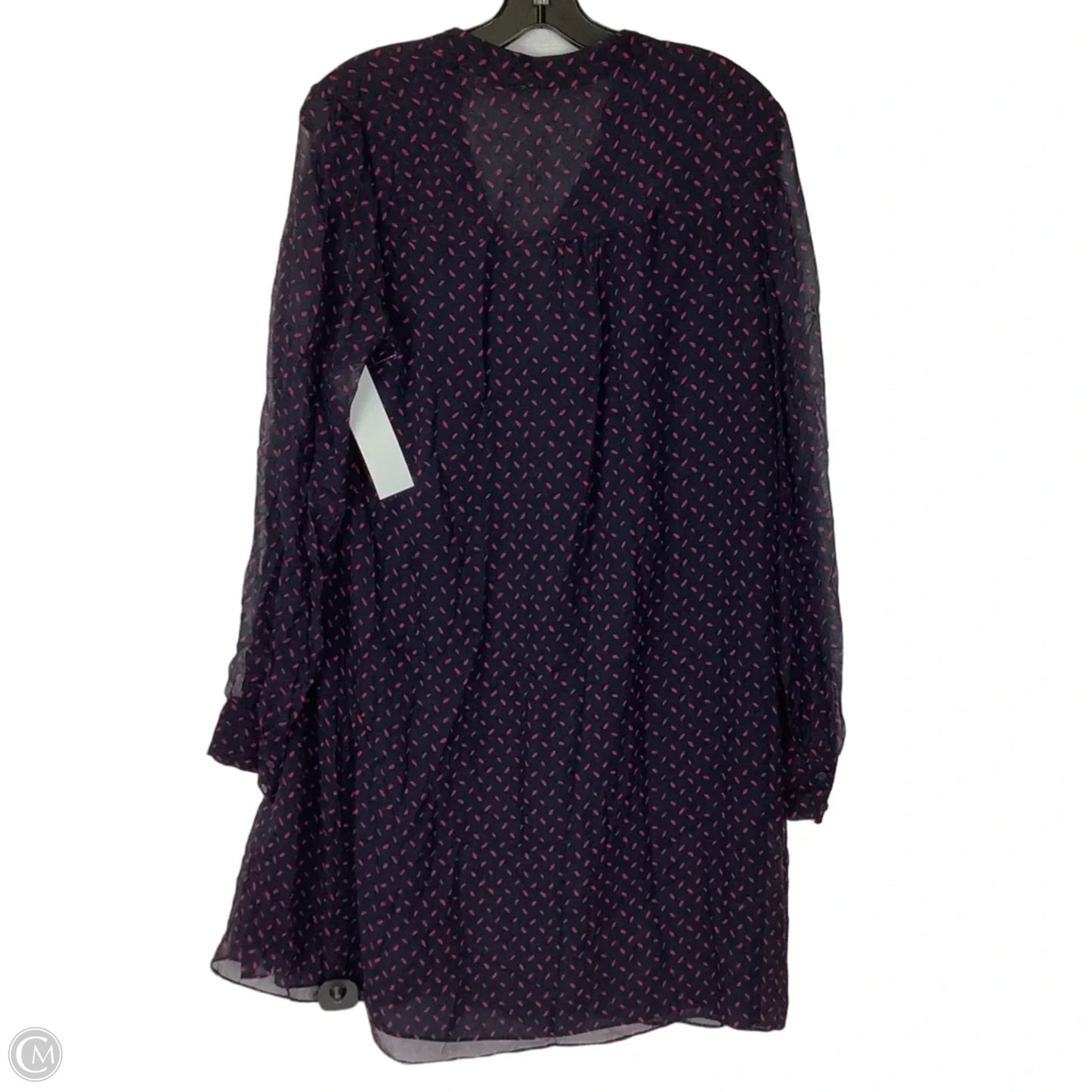 Dress Designer By Diane Von Furstenberg In Blue & Pink, Size: 10