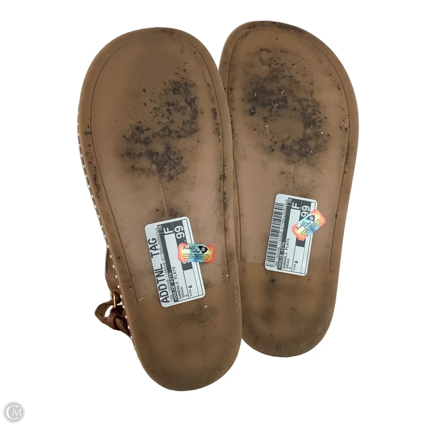 Sandals Flats By Dolce Vita In Brown, Estimated Size: 6