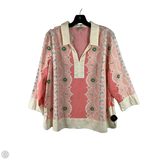 Top Long Sleeve By Crown And Ivy In Multi-colored, Size: Xl