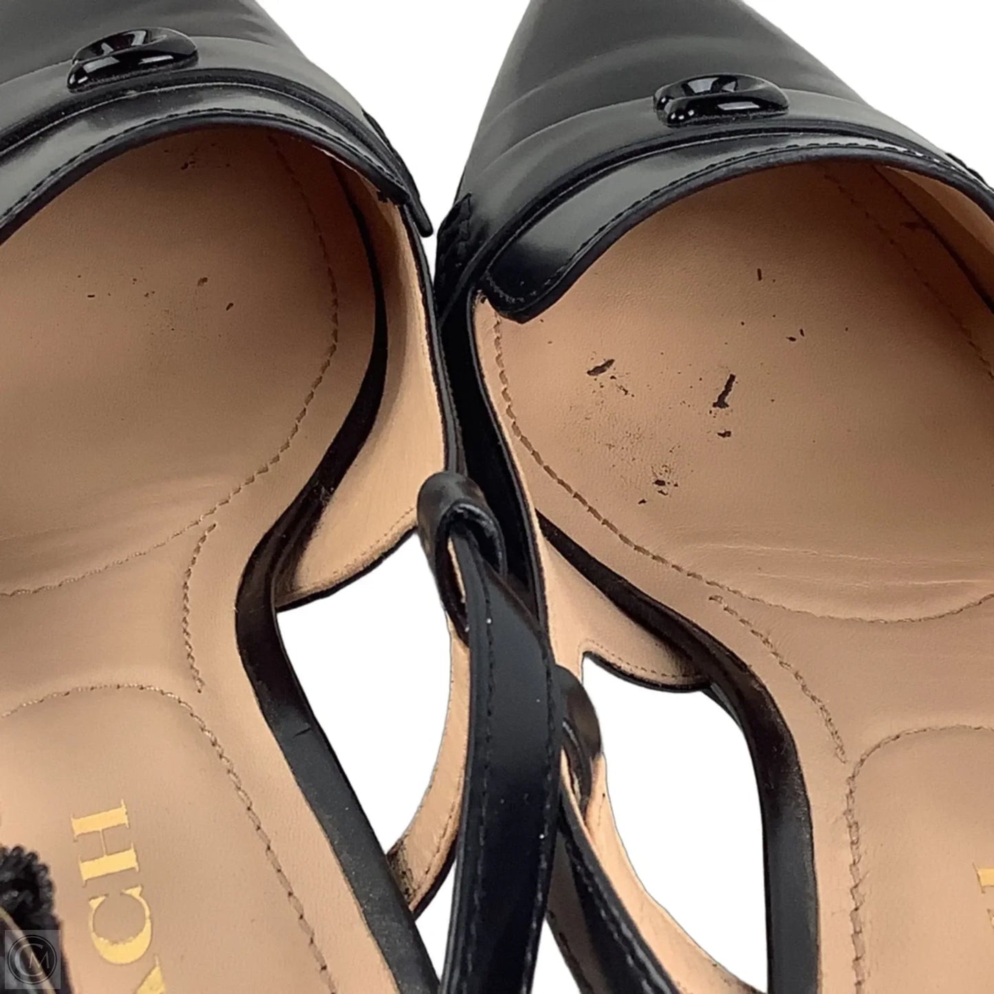 Shoes Designer By Coach In Black, Size: 8.5