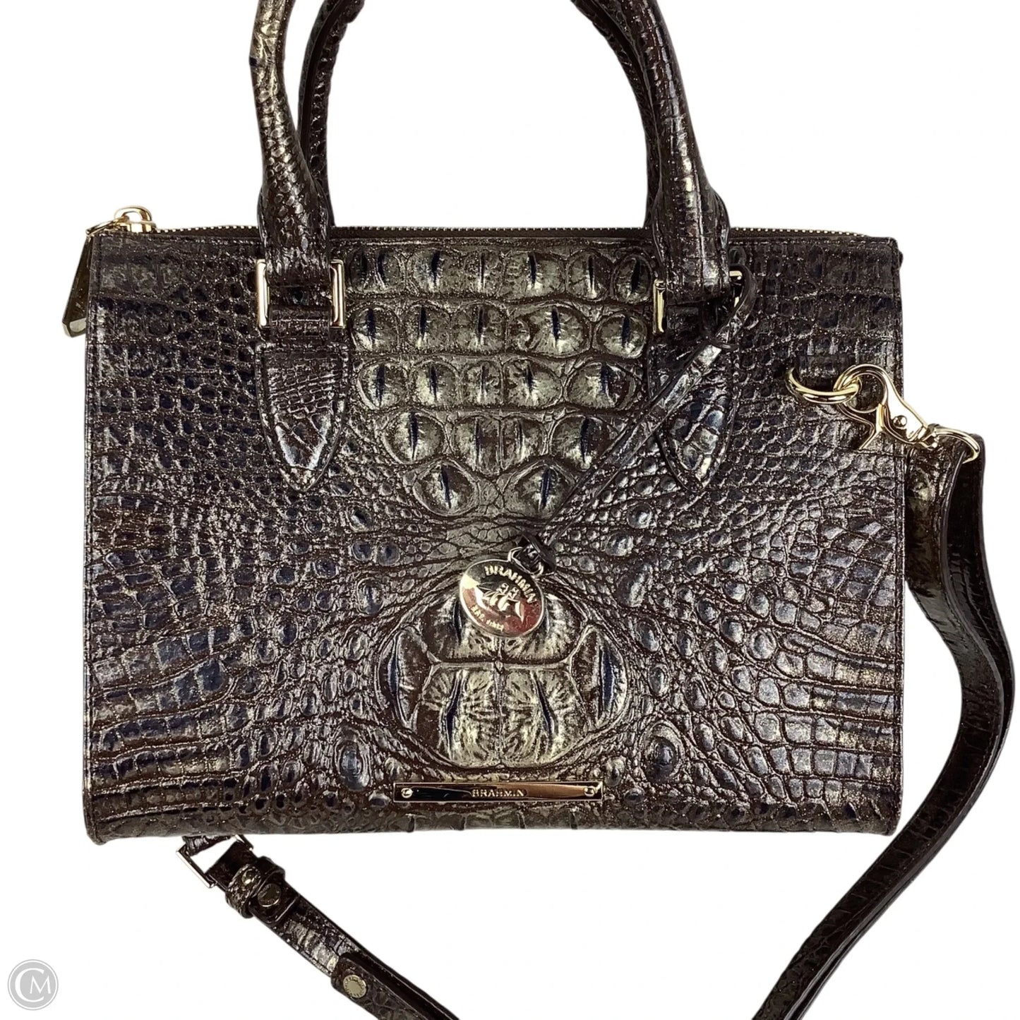 Crossbody Designer By Brahmin, Size: Medium
