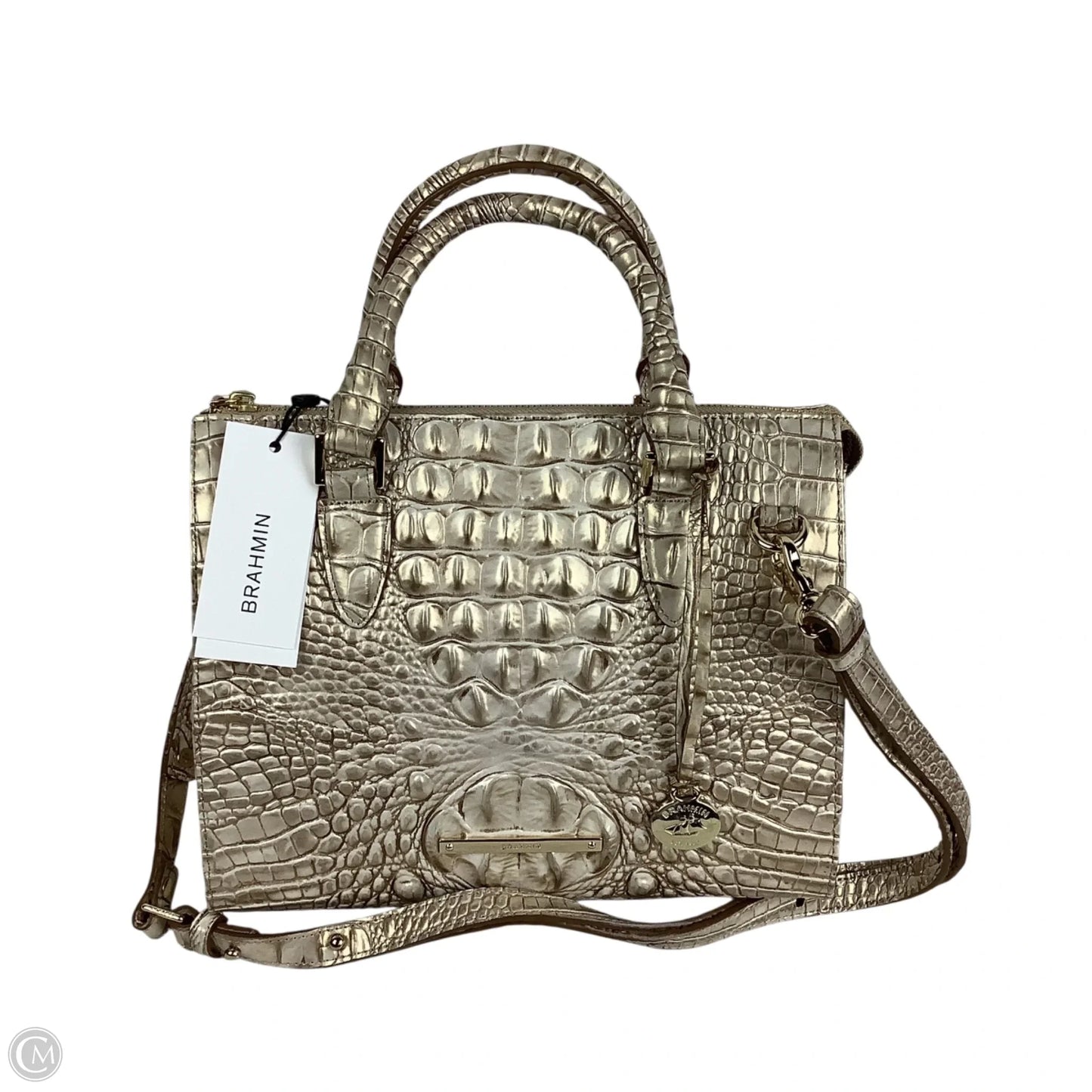 Crossbody Designer By Brahmin, Size: Medium
