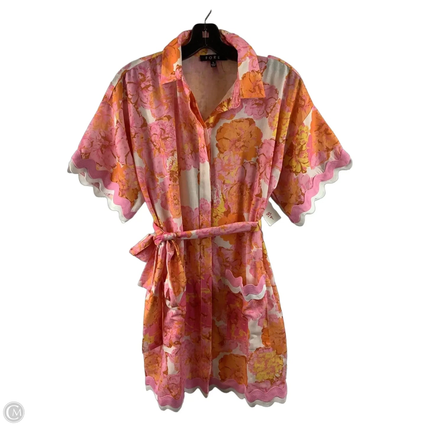 Dress Casual Short By Fore In Floral Print, Size: S