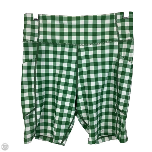 Athletic Shorts By Tuckernuck In Plaid Pattern, Size: S