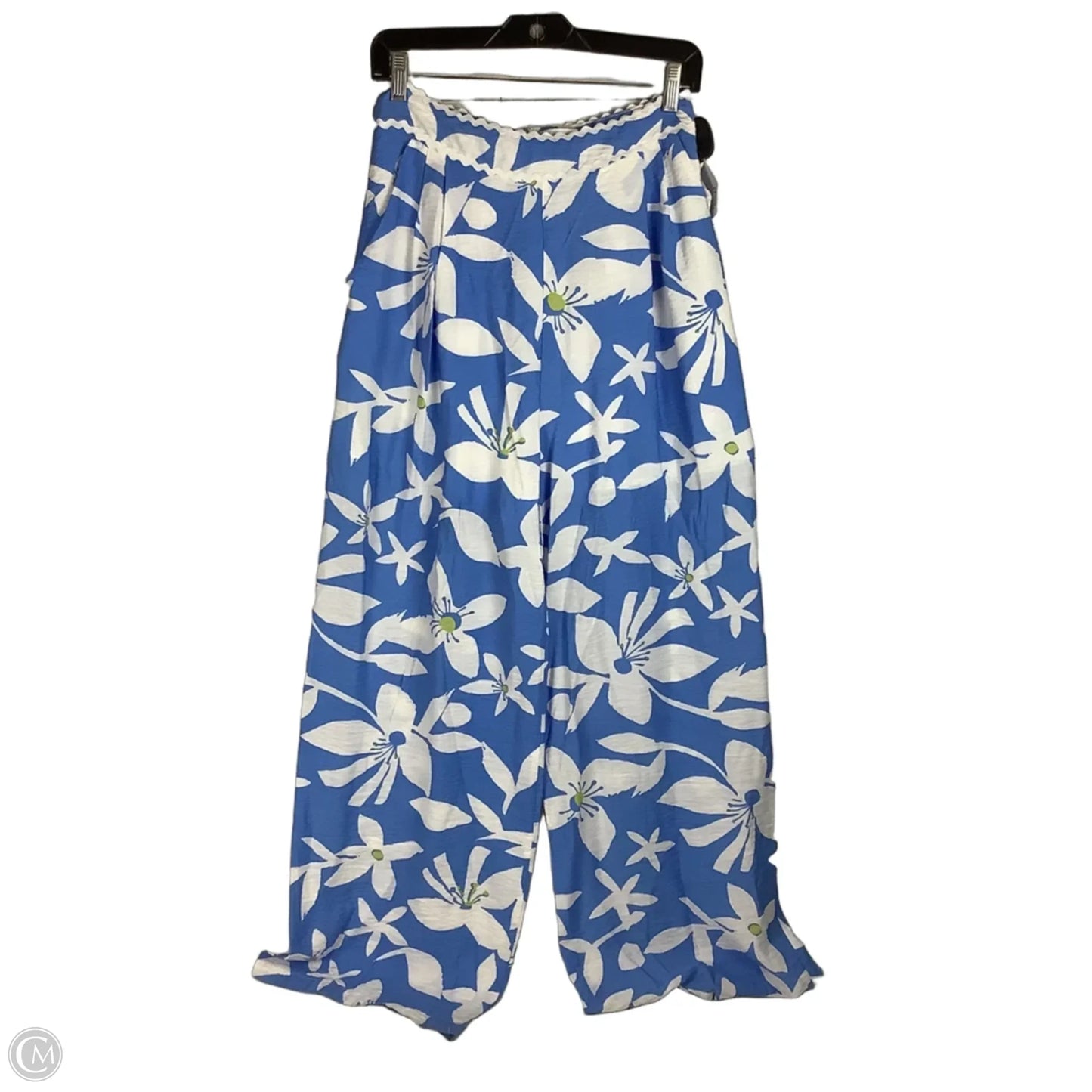 Pants Wide Leg By Mable In Blue, Size: M