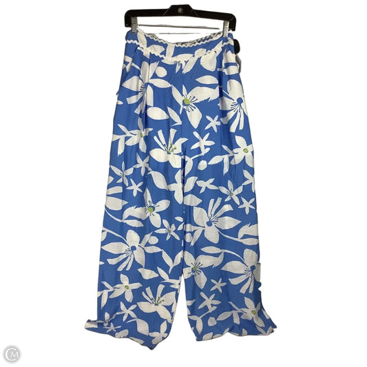 Pants Wide Leg By Mable In Blue, Size: M
