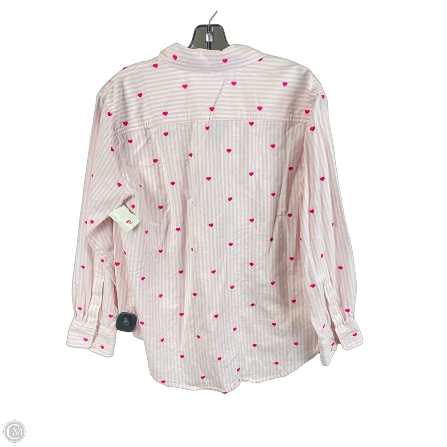 Top Long Sleeve By Crown And Ivy In Pink, Size: Sp