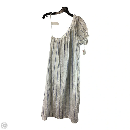 Dress Casual Maxi By Madewell In Striped Pattern, Size: M