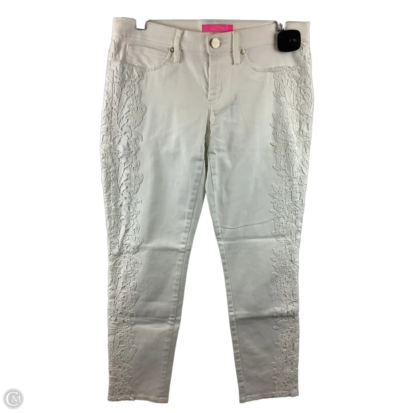 Pants Designer By Lilly Pulitzer In White, Size: 6