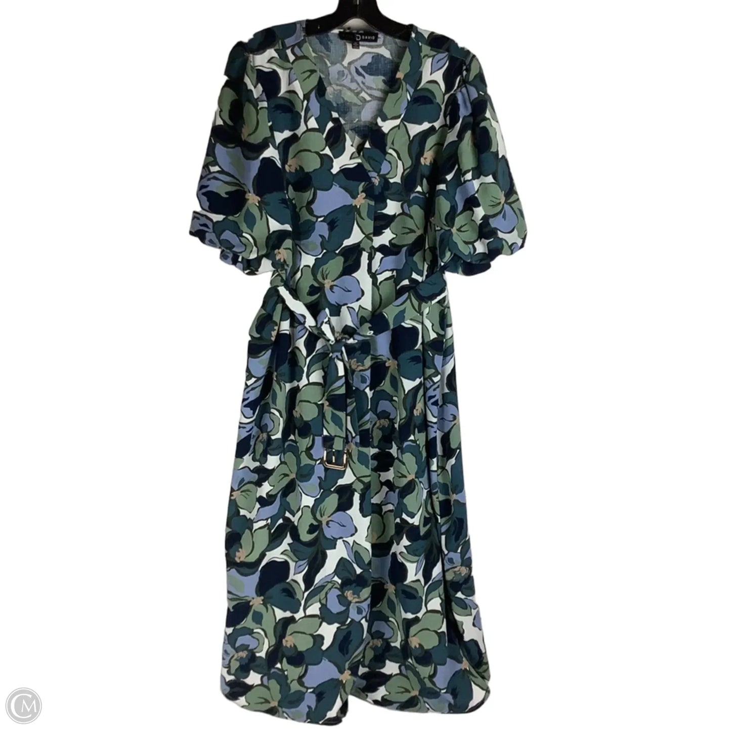 Dress Casual Maxi By Fred David In Floral Print, Size: 1x