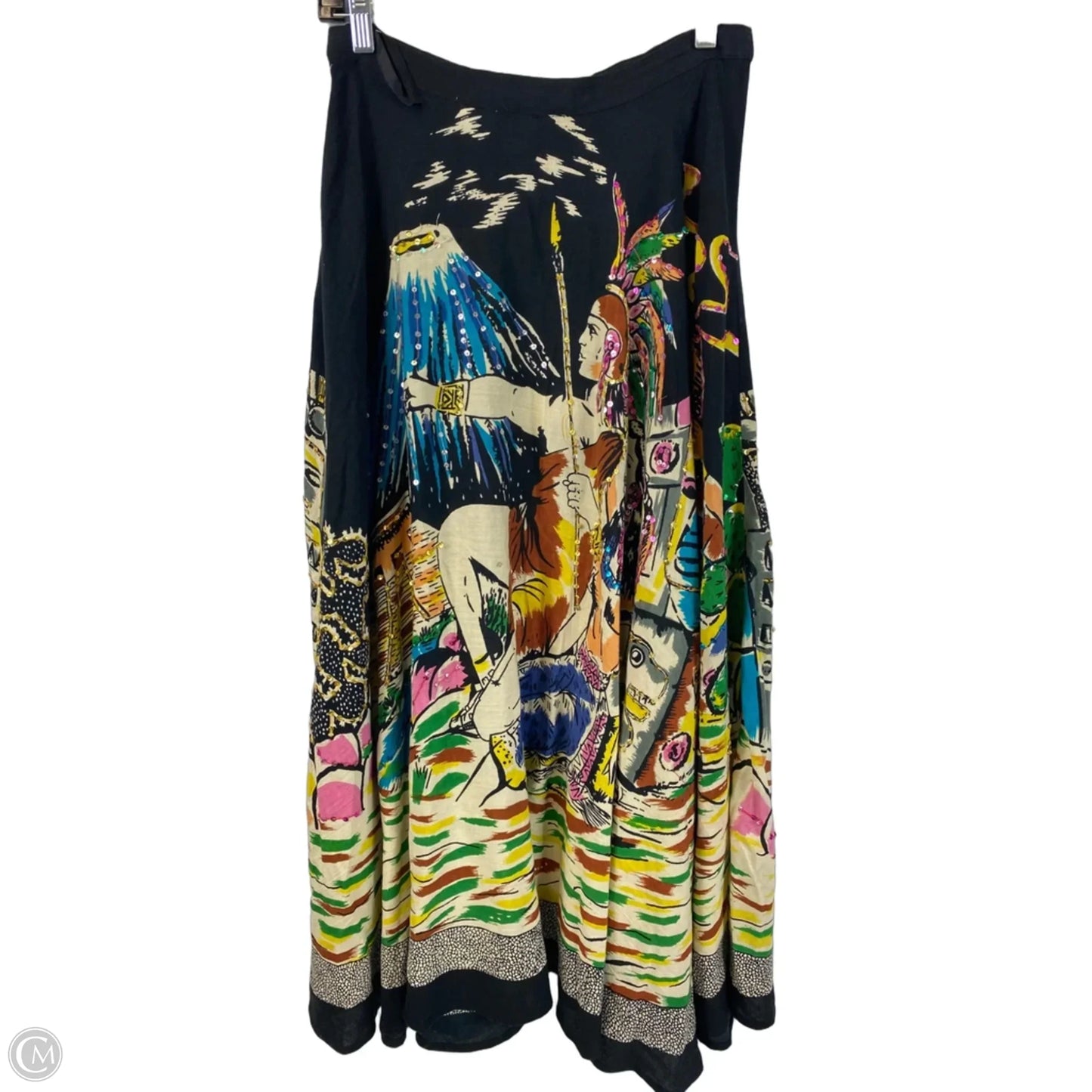 Skirt Maxi By Cmc In Black, Size: 6