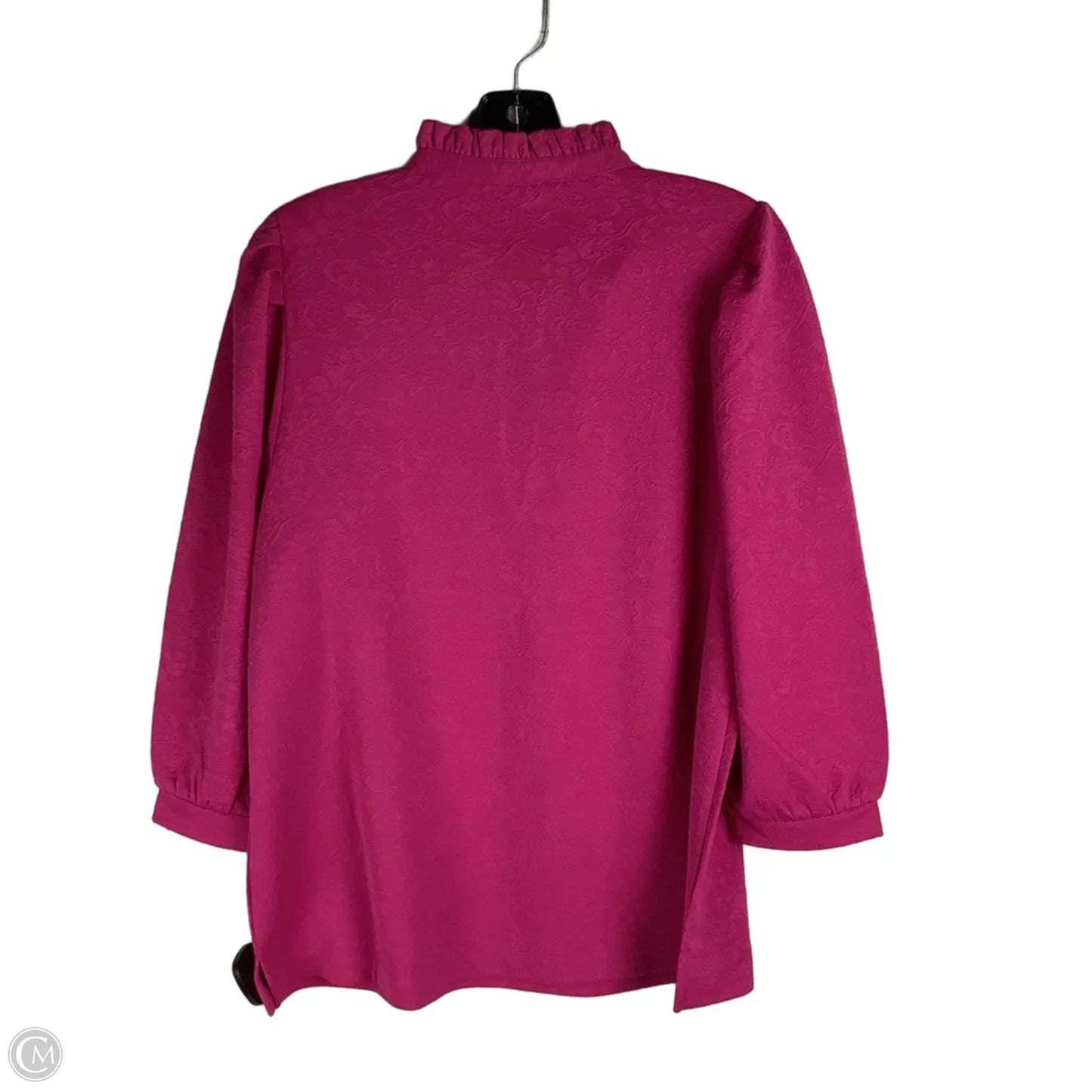 Top Long Sleeve By Crown And Ivy In Pink, Size: L