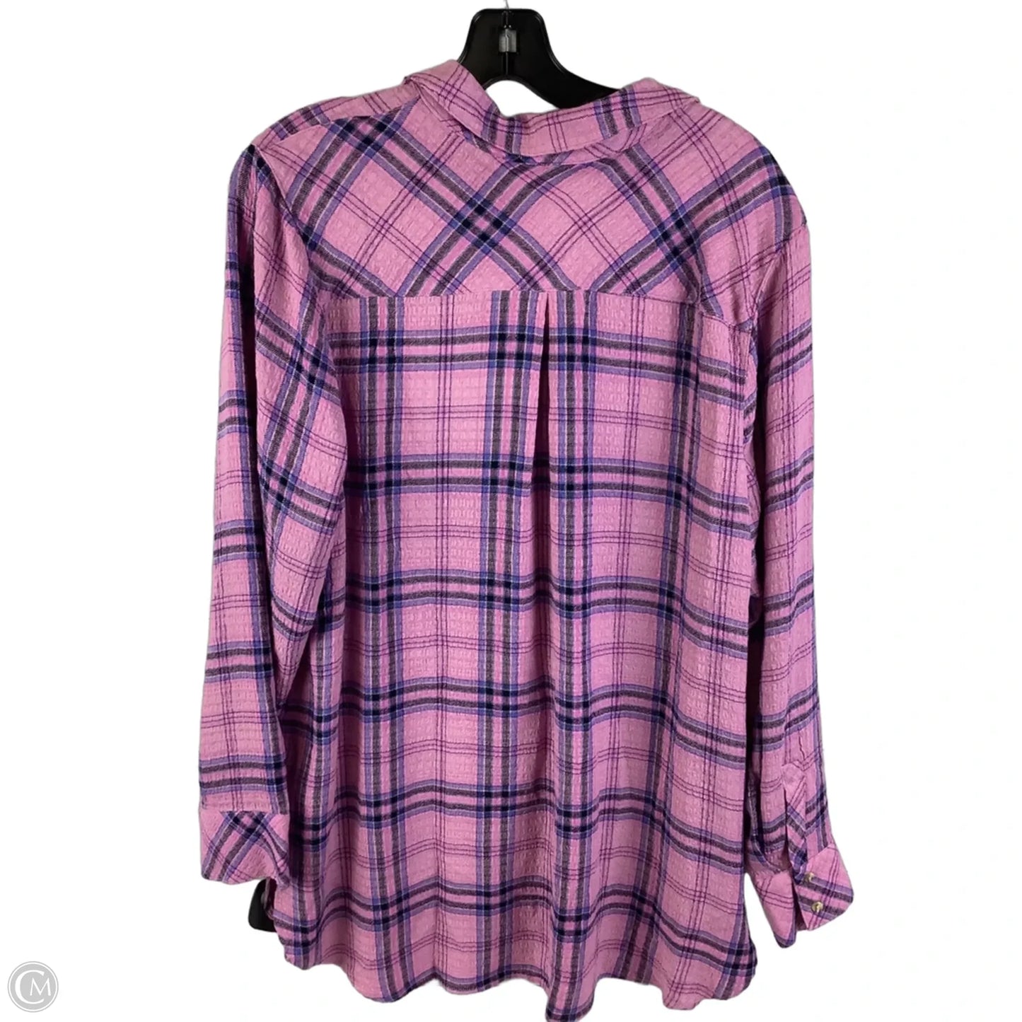 Top Long Sleeve By J. Jill In Purple, Size: L