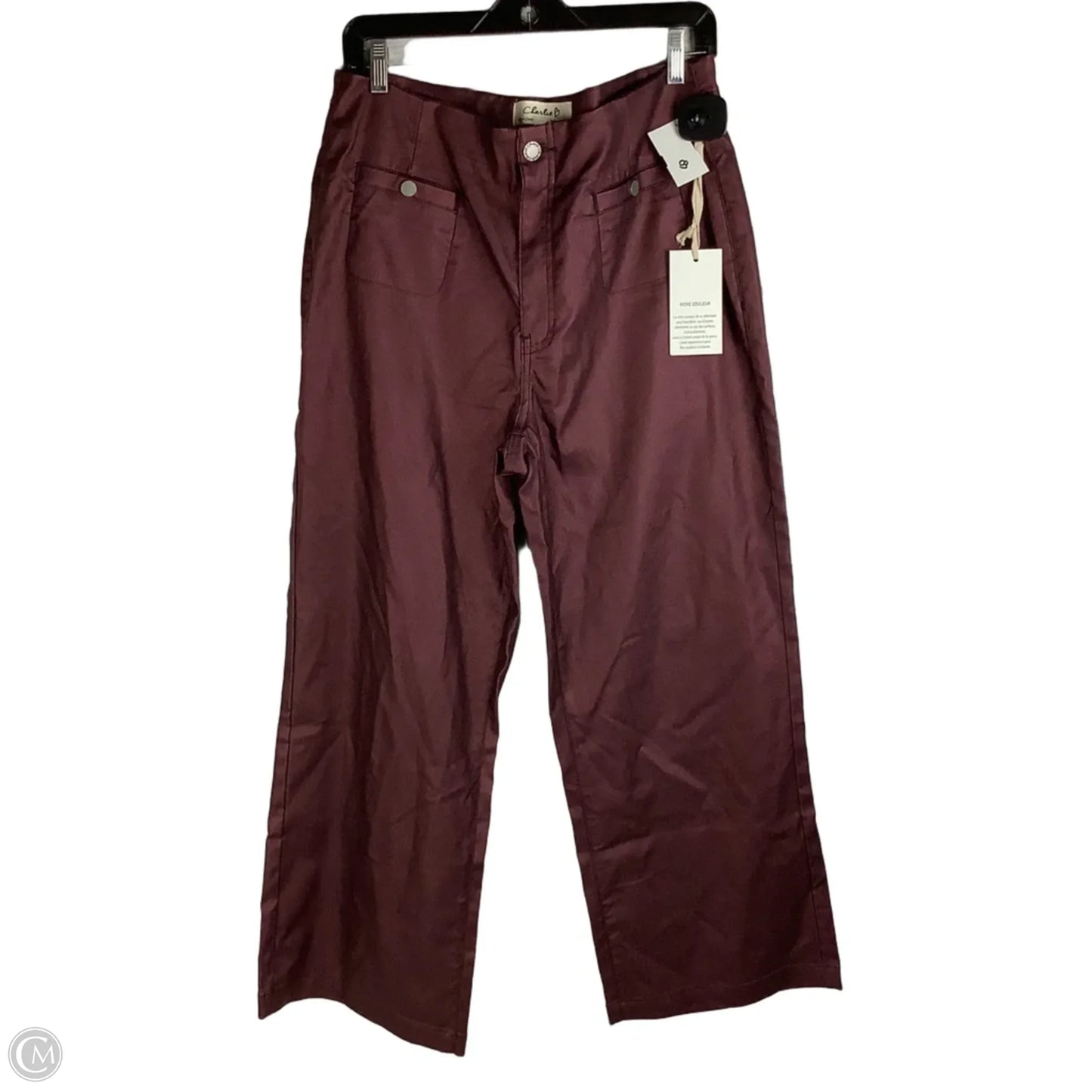 Pants Wide Leg By Charlie B In Purple, Size: 12