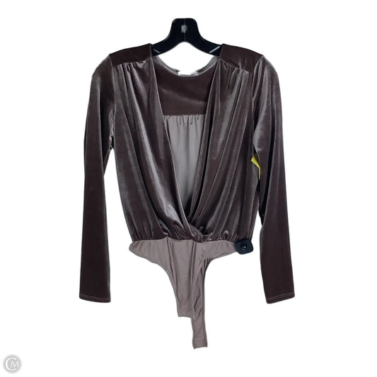 Bodysuit By Vestique In Brown, Size: S